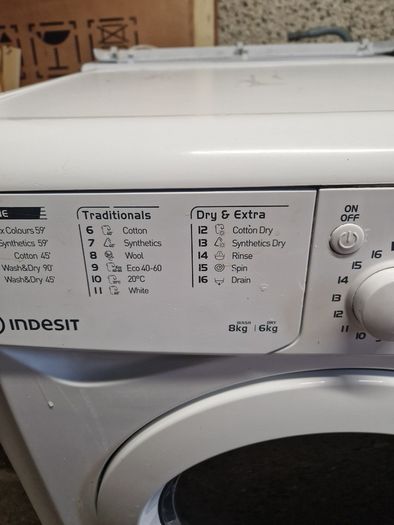 Indesit washerdryer machine