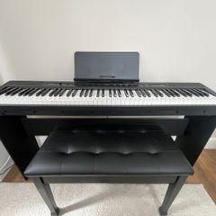 Donner DEP-16 Digital piano, bench and transmitter