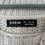 White and Light Grey Wool Jumper Image 2