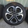 17" Genuine Honda Alloys Like New+ New Tyres Image 5
