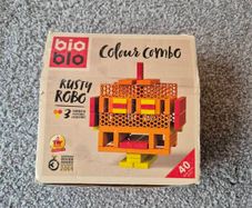 Colour Combo Rusty Robo Wooden blocks