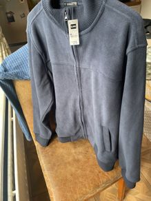 Mens warm zip-up jacket