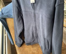Mens warm zip-up jacket
