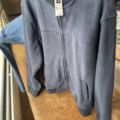 Mens warm zip-up jacket