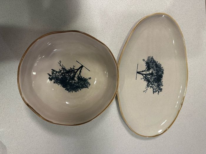 platter and bowl set