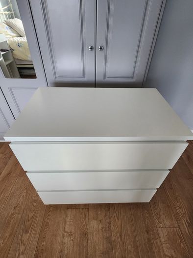 IKEA MALM chest of 3 drawers