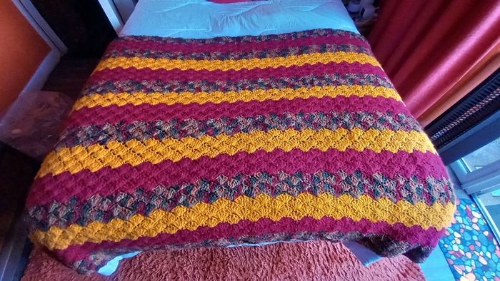 King Size Crochet Blanket
