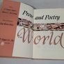 Poetry and Prose of the World 1954 Image 3