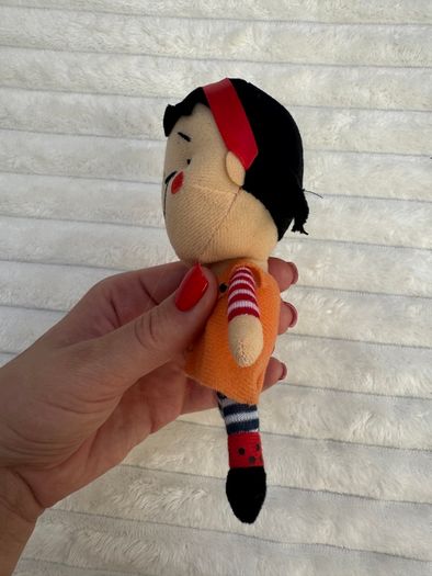 Zumbini Plush Time Hili Girl Micro Mini Plush Stuffed Toy approx. 6" Zumba Training Used Please see photos