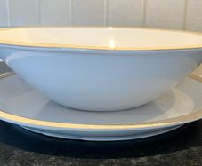 The White Company - Extra large bowl and extra large plate