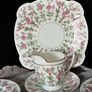Vintage Minton Pink Blossom Part Tea Set Image 3