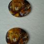 Jewellery making supplies, bracelet bar,Printed shell,Craft supplies Image 4