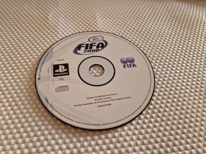 Fifa 2000  PlayStation1 Ps1 PlayStation2 Ps2 Games Original