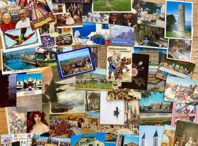 50 Unused Postcards