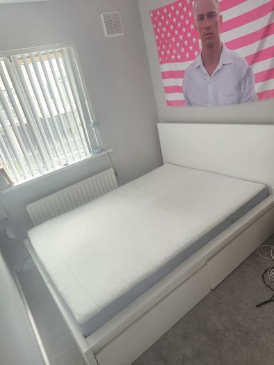 Double Bed with Mattress