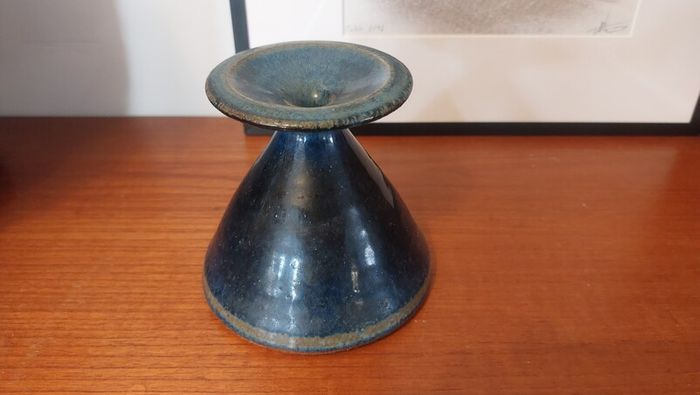 Lovely Vintage Louis Mulcahy Small Posy Vase/Candle Holder in Excellent Condition, May Have Originally Been an Oil Burner