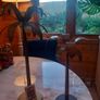 Palm trees in Hollywood Regency style, v v cool, heavy, D18 Image 2