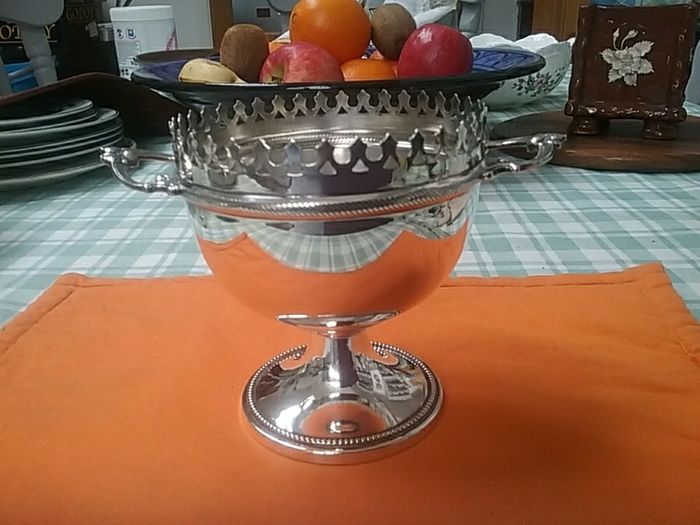 Silver Plate Bon Bon Dish