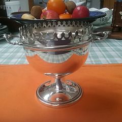 Silver Plate Bon Bon Dish