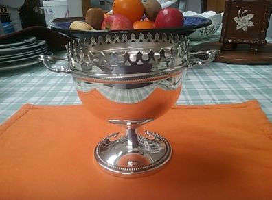 Silver Plate Bon Bon Dish