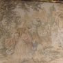 antique vintage tapestry in frame Image 4