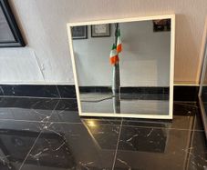 Ikea STAVE Mirror White 70cmx70cm