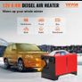 Portable Diesel Heater 12V  8kw All In One Diesel Heater LCD for Garage Similar Websato Eberspacher Heating Fan Air Heater Image 4