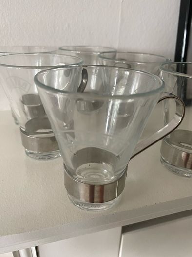 Very Rare Bailey's Glasses Set in metal frames 6)