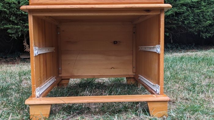 Toy storage, solid wood chest