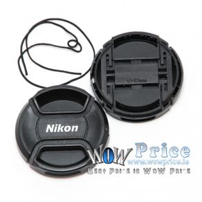 82mm Center Pinch Snap-on Front Lens Cap Cover for Nikon