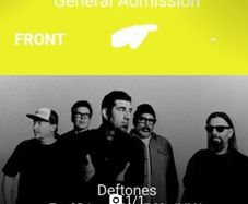 Deftones/Idles Ticket - Front Standing