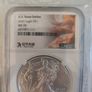 2020 MS70 NGC American silver eagle 1oz coin Image 4