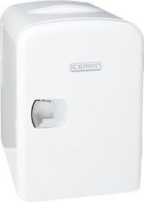 NEW SALE | White Portable Mini Fridge, Cools & Warms, Lightweight Fridge With 4 Litre, 6 Can Storage for Cosmetics