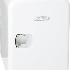 NEW SALE | White Portable Mini Fridge, Cools & Warms, Lightweight Fridge With 4 Litre, 6 Can Storage for Cosmetics