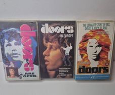 The Doors Vintage VHS Tape Bundle x4 (Mold-Free)