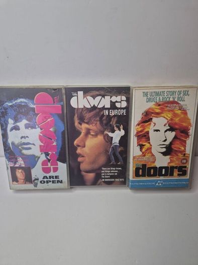 The Doors Vintage VHS Tape Bundle x4 (Mold-Free)