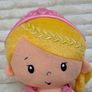 Fisher Price Princess Doll Plush Mommy Chime Ballerina approx. 10" Rattle Lovey Blonde Used Please look at the pictures Image 2
