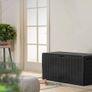 NEW SALE | 270L Outdoor 65% recycled Garden Furniture Storage Box Graphite Wood Panel Effect | Fade Free | All Weather Resistant Image 6