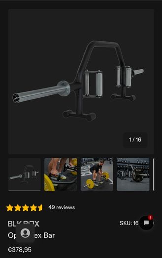 BLK Box Open Hex Bar (Trap Bar)