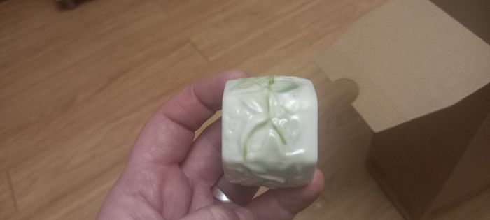 Belleek pottery napkin ring single