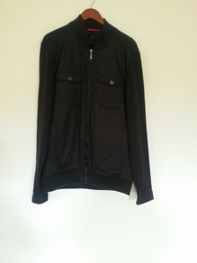 Black/Grey Biaggini zipped jacket Size XL