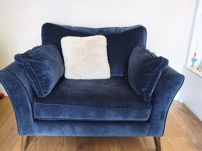 sofa and love chair