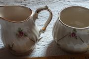 sadlers sugar bowl and cream jug