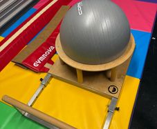 Gymnastics handstand bouncer
