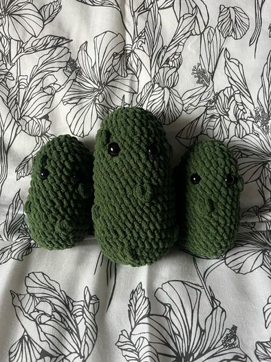 hand made crochet plush plushies