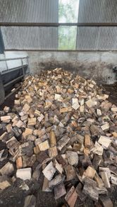 Trailers of firewood