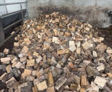 Trailers of firewood
