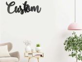 Your Custom Text Words Foamex Wall Art, Personalized Name Sign Decoration, Custom Name Outdoor Home Decor Housewarming Gift