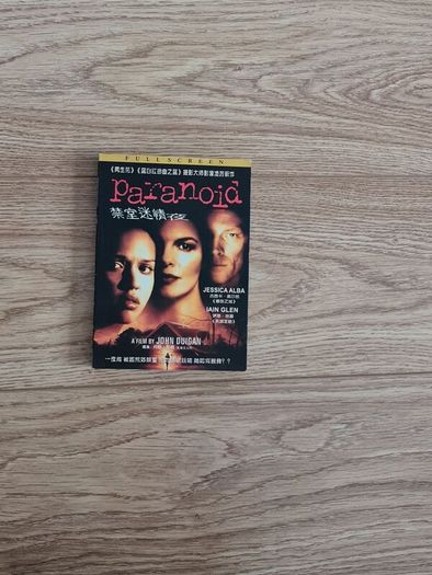 dvd paranoid Jessica alba