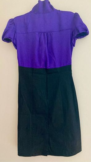 Purple/black dress